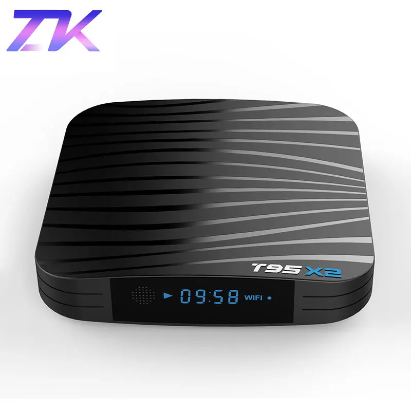 

T95X2 Android 8.1 Smart TV Box 4GB 64GB Amlogic S905X2 Quad Core 2.4G WiFi Wireless H.265 4K Netflix Youtube Media Player T95 X2