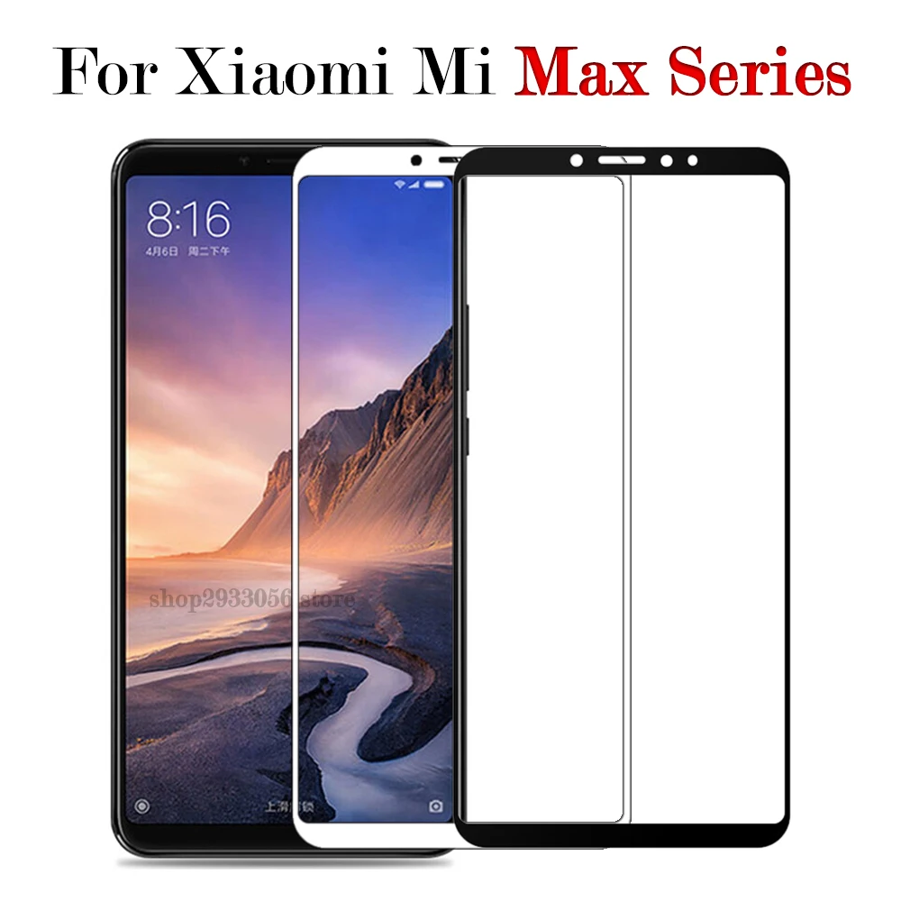 Mi Max 3 Glass On For Xiaomi Mi Max 3 2 Tempered Glass Xiomi Xaomi