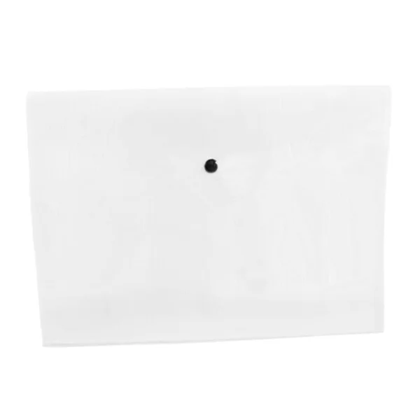 

Wholesale A Pack of 12 Plastic Stud Document Wallets Folders Filing Paper Storage-Transparent-A4
