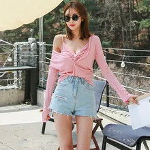 Офисные женские летние джинсы, шорты женские эластичные Отбеленные джинсовые шорты с высокой талией рваные короткие шорты