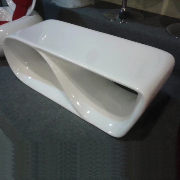 Japanese Fonts Fiberglass Bench Benches Public Lounge Chair