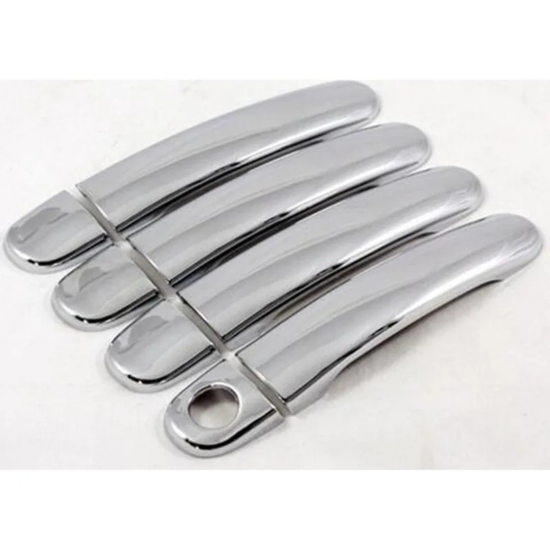 

High quality ABS Chrome car door handle cover trim for Peugeot 408 2010 2011 2012 8pcs per set