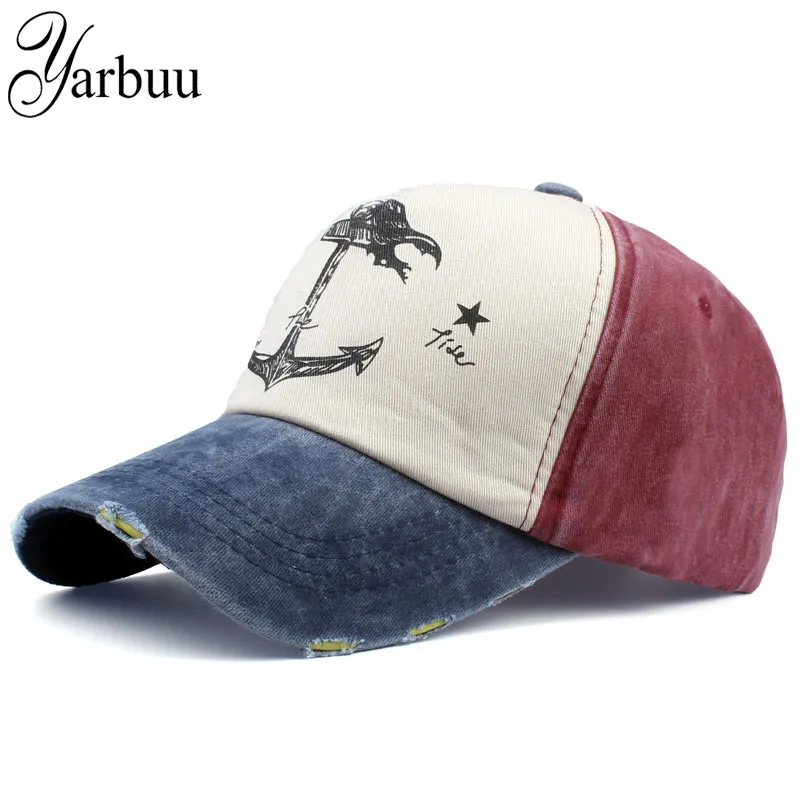 

[YARBUU] Spring Cotton Baseball Cap high quality Snapback Hat Summer Cap Hip Hop Fitted Cap Hats For Men Women free shipping