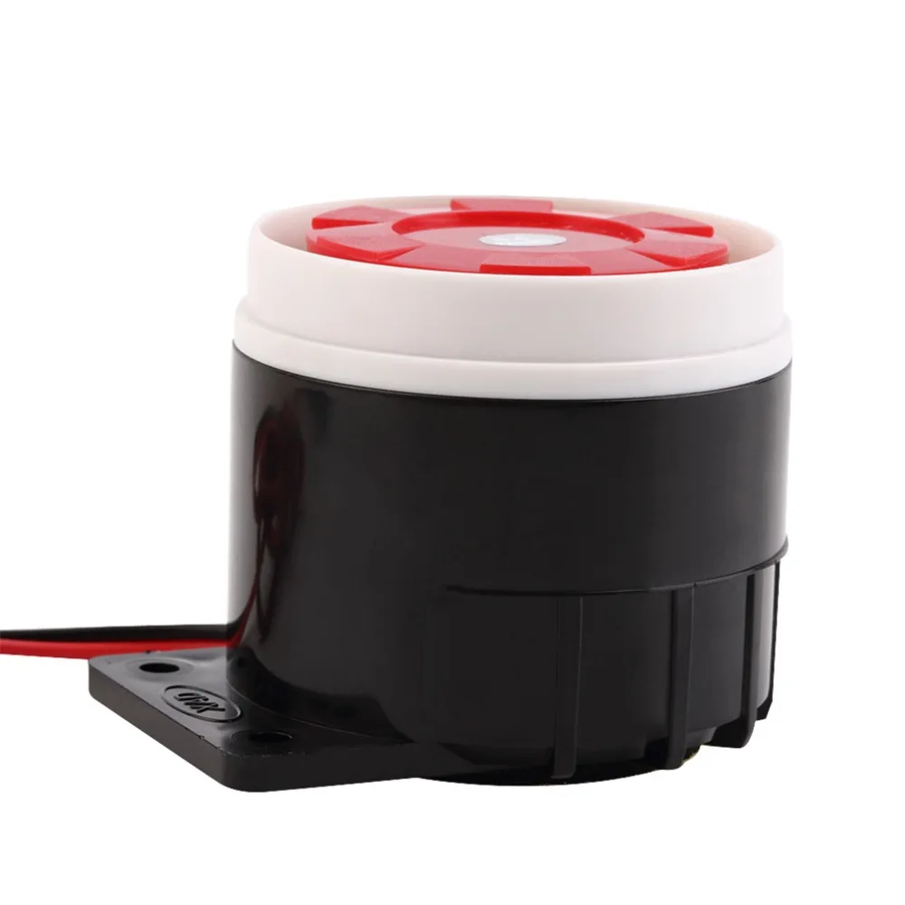 2018 Wired Ear Piercing Indoor Siren Alarm Strobe Sound Home Security Protect System Flashing Light 120dB DC 12V | Обустройство дома