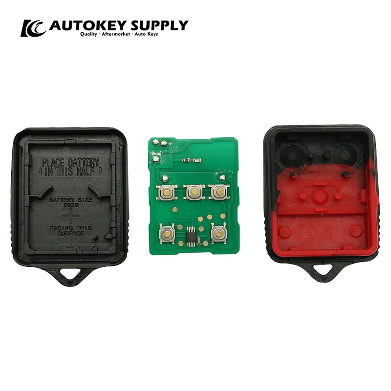 Chiave/Telecomando Per ford 3 Pulsanti Completo 315mhz Akfdc302 - Remoto ford -