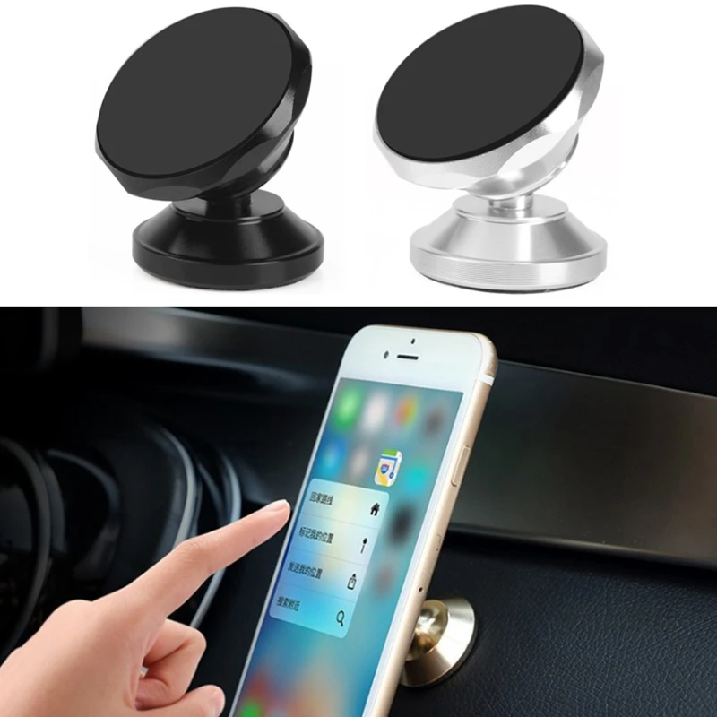 

OOTDTY Tripods Holder Universal Magnetic Car Holder Mount Dash Stand for Cell Phone