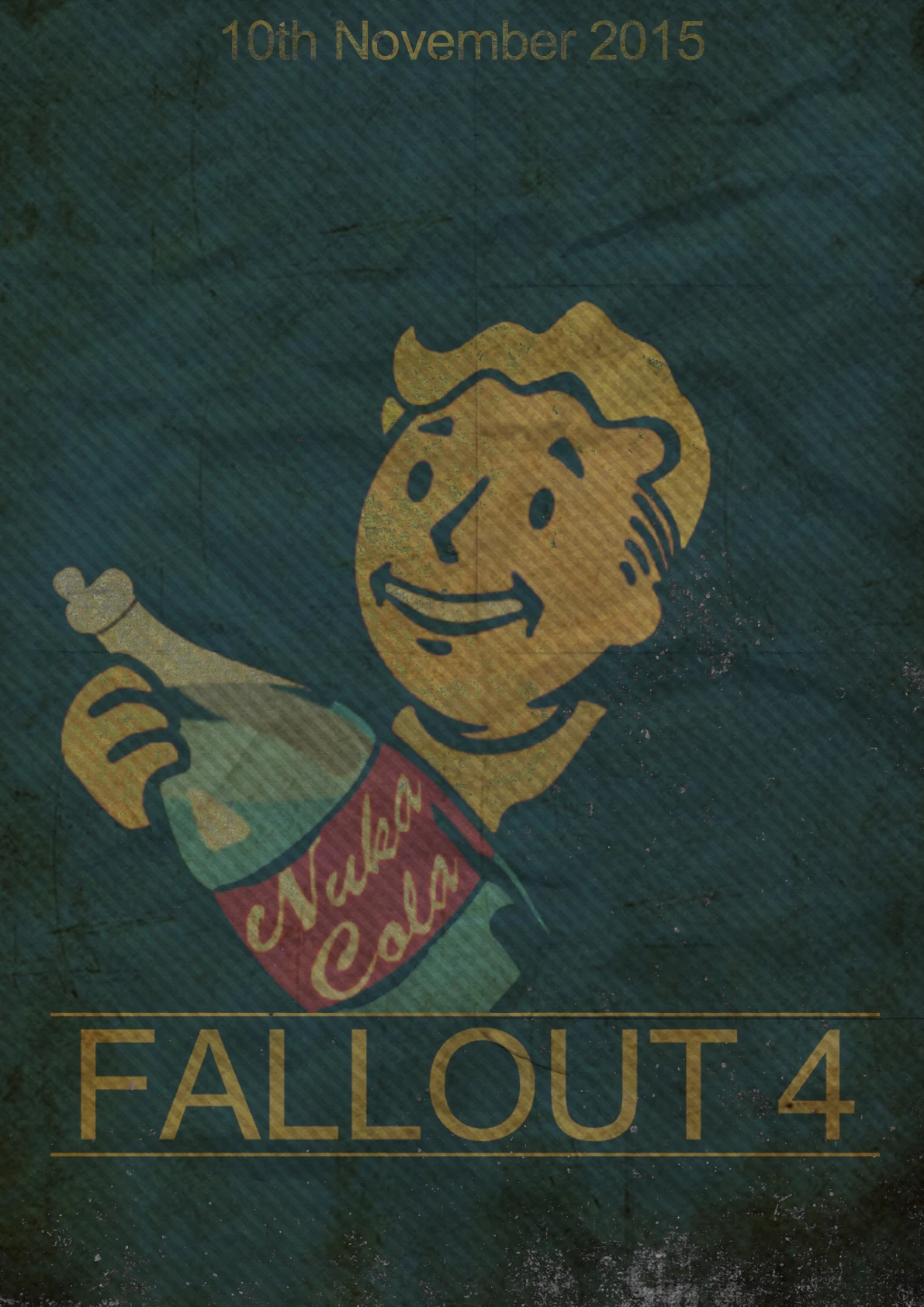 Fallout 3 4 плакат ясное изображение наклейки на стену украшение дома хорошее качество печать белая бумага с покрытием домашний арт бренд MO115