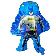 46x71 см шары майлар из фольги для воздушных шаров с Бэтменом, товары для вечеринки, дня рожденья украшения супергерой Бэтмен воздушные шары