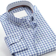 Новое поступление, хлопок, клетчатая Весенняя Мужская модная рубашка с длинным рукавом, формальная, очень большая, плюс размер, M-4XL, 5XL, 6XL, 7XL, 8XL, 9XL, 10XL