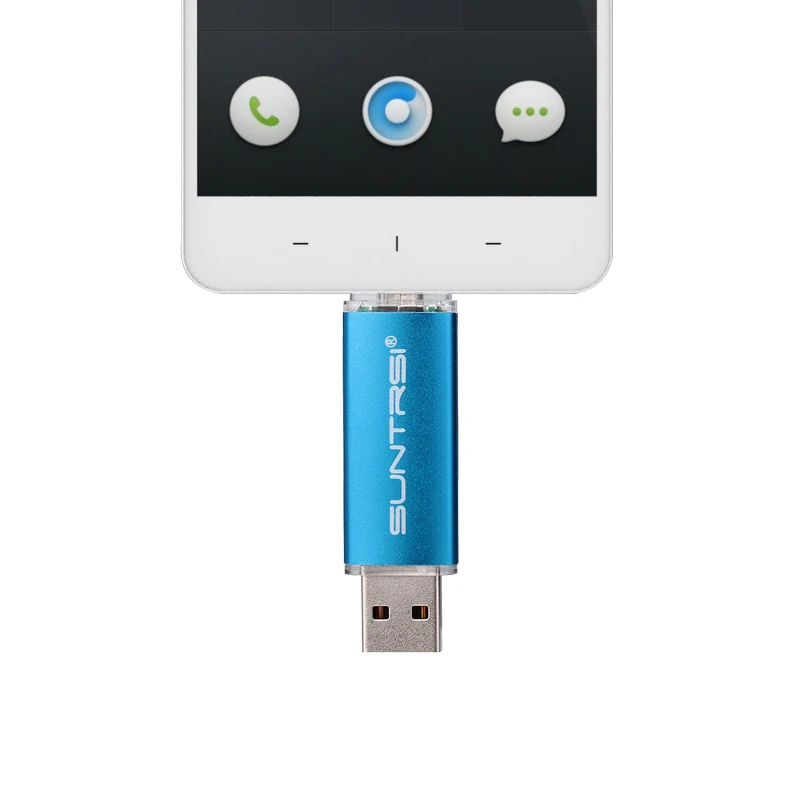 Suntrsi OTG USB флэш накопитель 64 Гб флеш 16 ГБ 8 внешняя Micro карта памяти 2 0 карта|pendrive