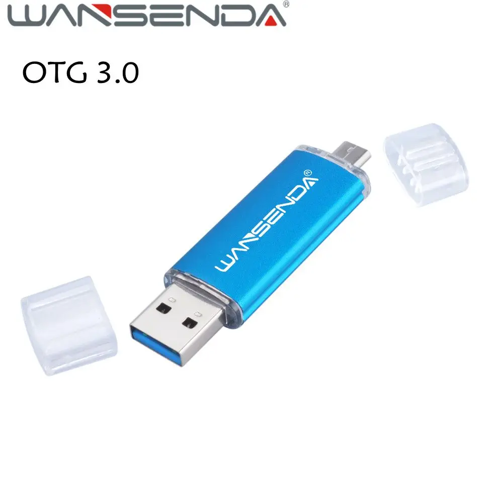 WANSENDA USB флеш накопитель 256 ГБ 128 Гб 64 USB3.0 OTG 32 Флешка 16 8 флешка Android карта памяти| |