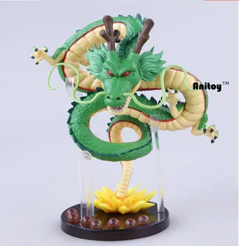 

Anime Dragon Ball Z Shenlong Shenron with Balls PVC Action Figure Collectible Model Toy Doll 14CM KT098 figurine shenron