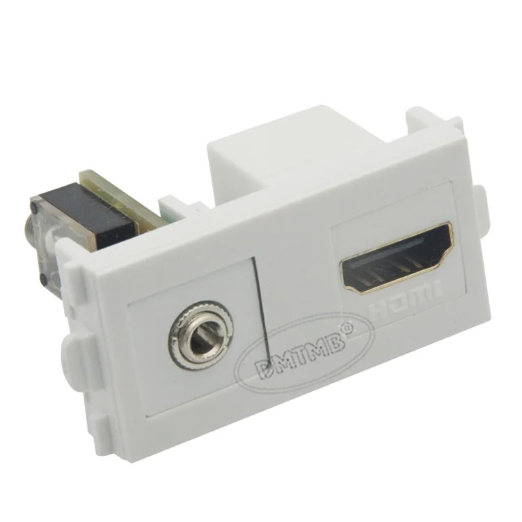 HDMI 3 5 мм аудио комбинированная мультимедийный коннектор настенная плита|wall plate|wall