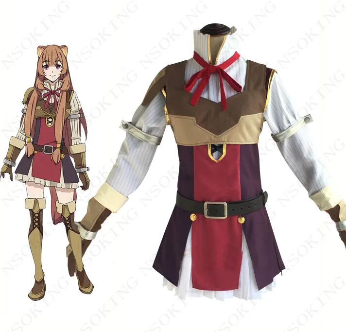 Аниме Tate no Yuusha Nariagari The Rising of the Shield Hero Raphtalia карнавальный костюм на заказ |