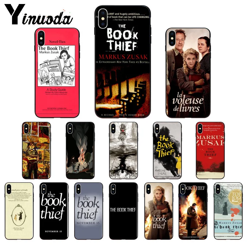 Yinuoda силиконовый мягкий черный чехол из ТПУ для телефона iPhone 5 5Sx 6 7 7plus 8 8Plus X XS MAX XR |