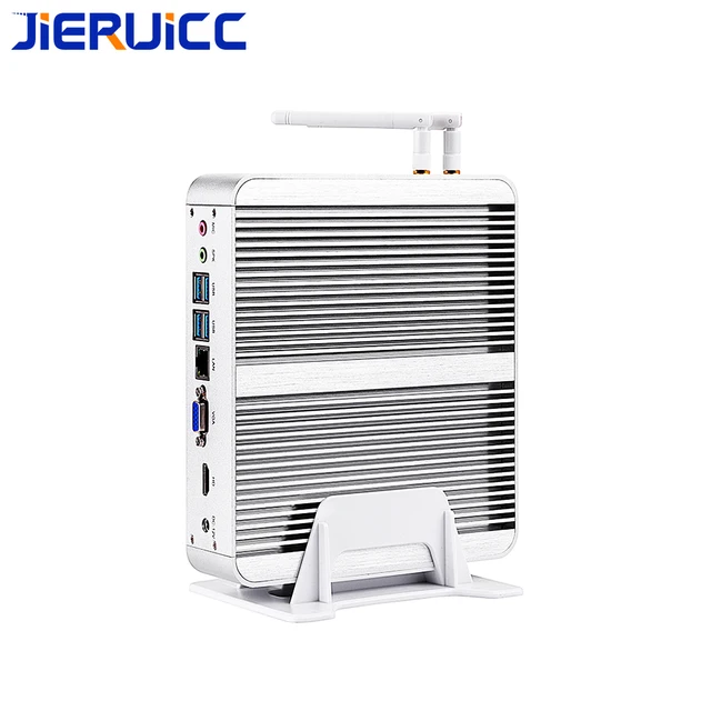 Special Offers fanless Intel Core i3-7100U  i5 i7 Mini computer dual core 4threads intel hd Graphics,support 4k hd video play home theater 