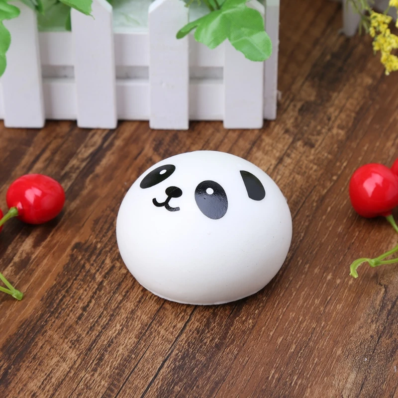 

Squishy Panda Bun Stress Reliever Ball Slow Rising Decompression Toys Kids Toy