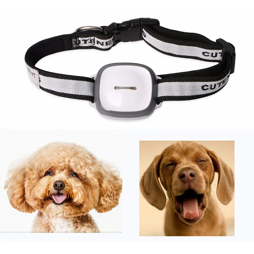 Mini Pet GPS Tracker Waterproof Smart GPS Tracker With Collar For Pets