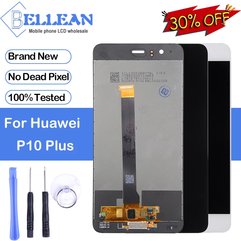 

Dinamico Replacement For Huawei P10 Plus Lcd P10 Plus Lcd With Touch Screent Digitizer Assembly With Fingerprin Free Ship+Tools