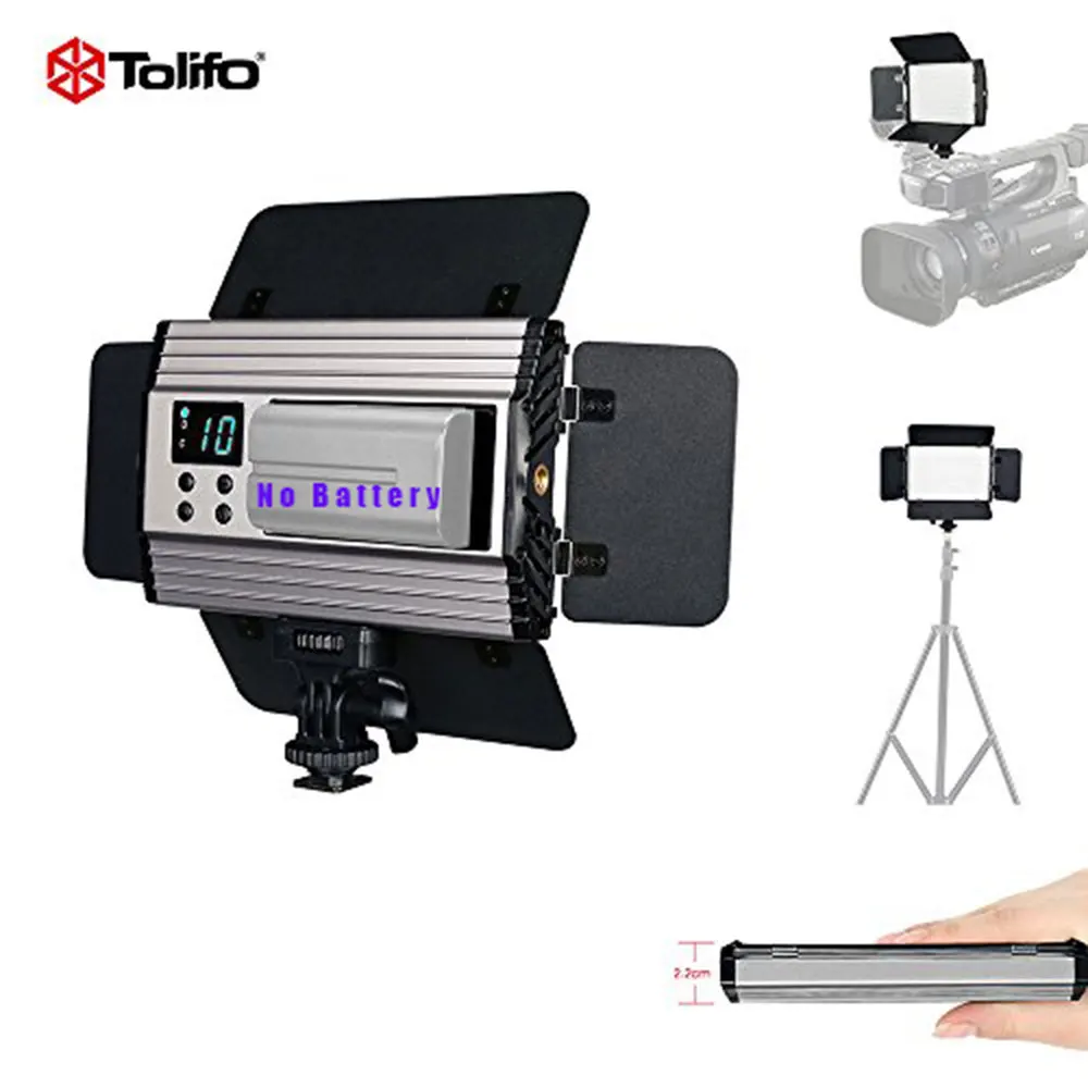 

PT-15B PRO 15W BI-COLOR Wireless remote control camera LED Video Light Dimmable Lighting for Canon Nikon Sony Camcorder DSLR