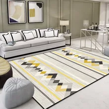 3D ковры минималистичный коврик с геометрическим рисунком диван стол подкладка для коврика гостиная спальня ковер аксессуары для дома