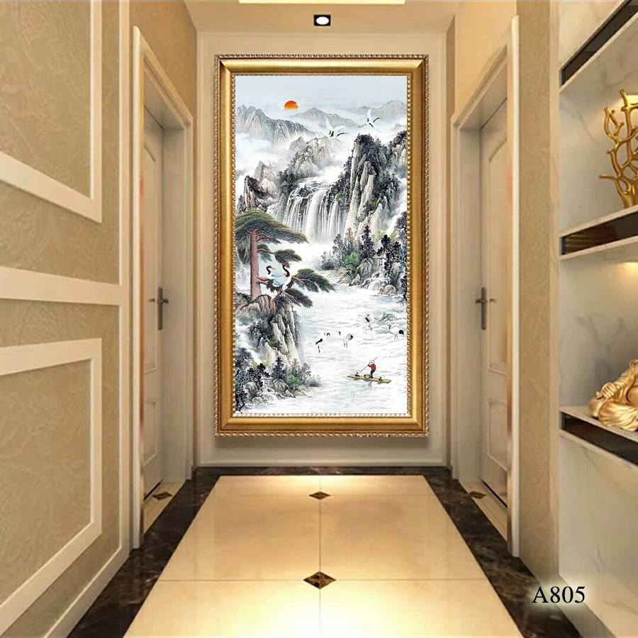 

Canvas Art Picture Print Painting Modern Abstract Landscape Oil Painting Canvas Print Wall Art Picture Painting for Home Decor