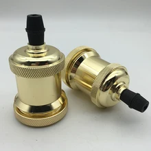 Золотой античная edison основание светильника E26 подвесной светильник гнездо E27 винт Эдисон патрон