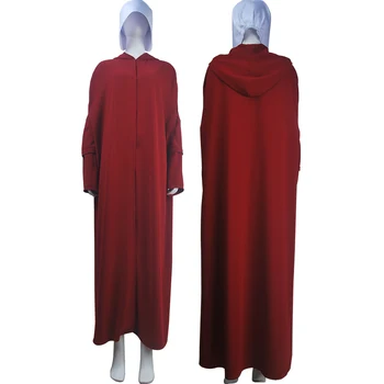 

Men's The Handmaid's Tale Offred Handmaid cosplay costume robe cape halloween carnival make-up costume unisex