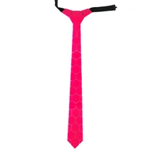 Геометрические галстуки ручной работы с геометрическими фигурами ярко-розовые галстуки на шею