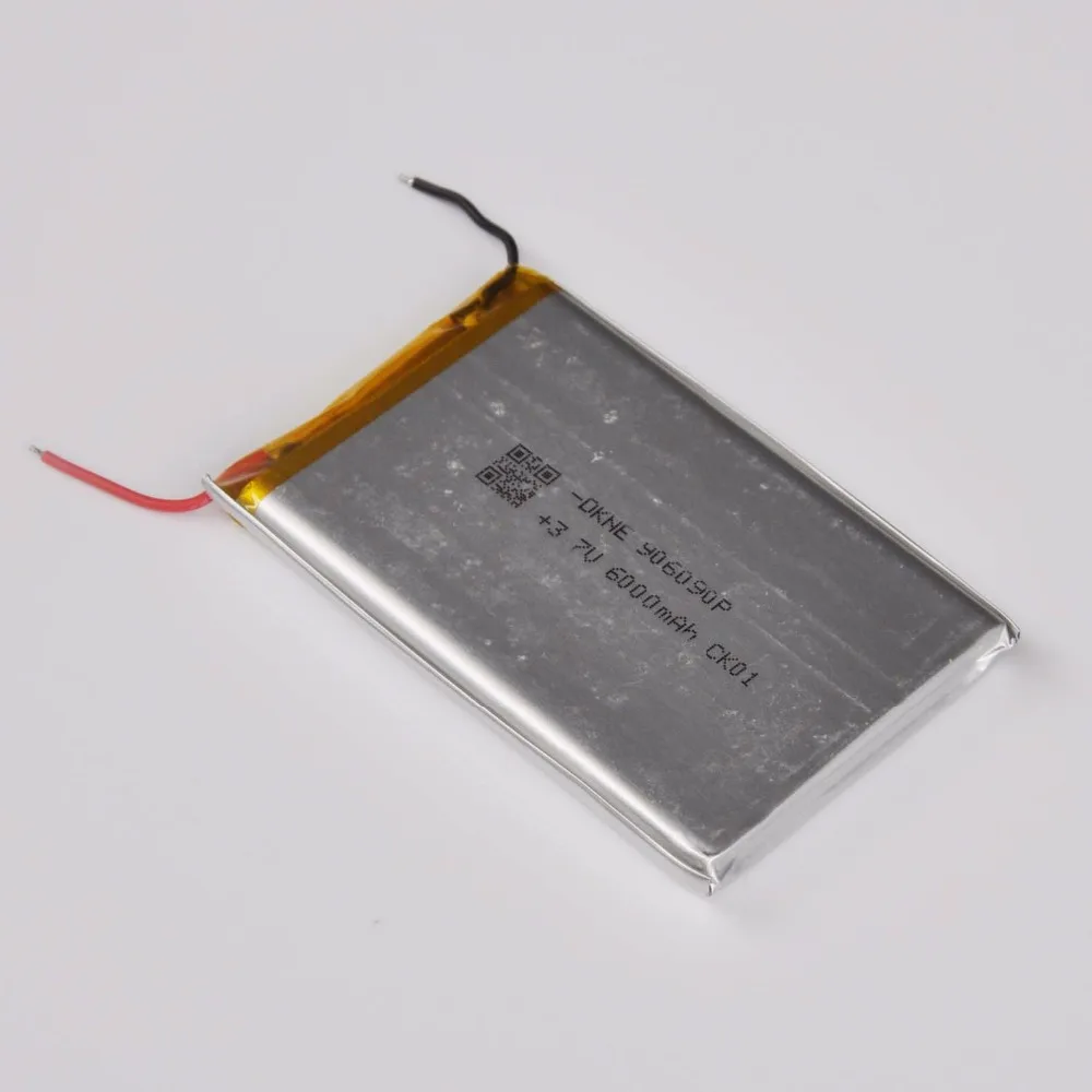 1 шт. 3,7 V литиевая полимерная аккумуляторная батарея 6000mAh 906090 LIPO li ion cell для электронных книг gps DVD power bank Tablet PC