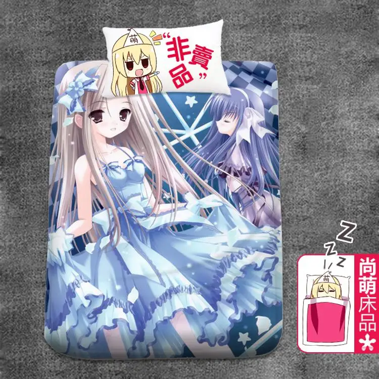 

Anime Cartoon tinkle Natural Wool Cloth With Soft Nap flat sheet bed sheet top sheet 150*200cm No.71522