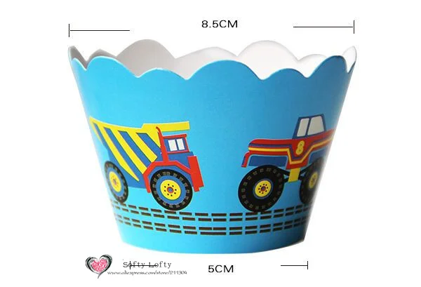 Cupcake DIY Materials Engineering Vehicle Style - 4