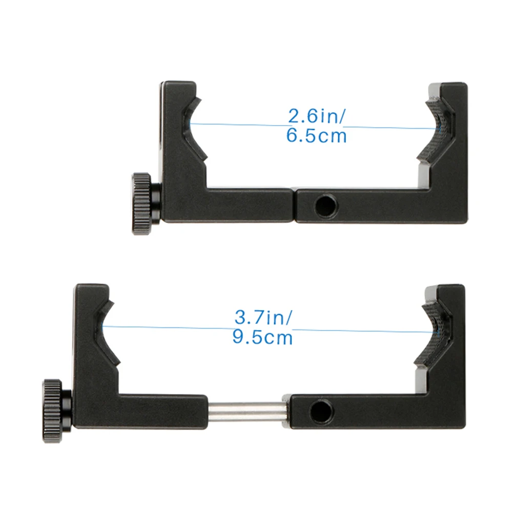Ulanzi ST-02s 1/4 интерфейс зажим для мобильного телефона Поддержка горизонтальной вертикальной съемки тренога для смартфонов Крепление Зажим адаптер