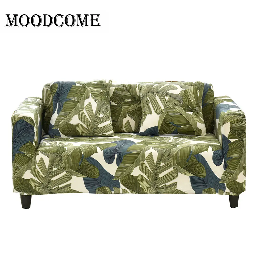 tropical banana leaves sofa cover elastic new arrival slipcovers sofa