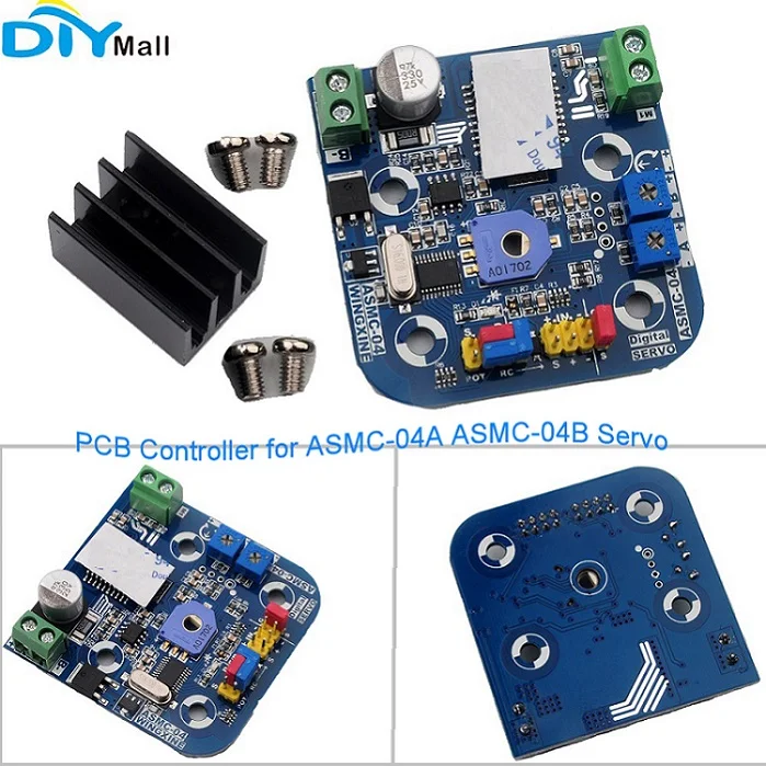 Консоль пластина PCB контроллер 12V 24V Robot серво ASMC-04A 110kg. См ASMC-04B 180kg. См высокий Мощность с большим крутящимся моментом для RC автомобиль Smart Quadcopter - Комплект: PCB Controller