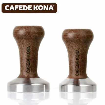 CAFEDE KONA прессованный порошок эспрессо молоток из нержавеющей стали под давлением
