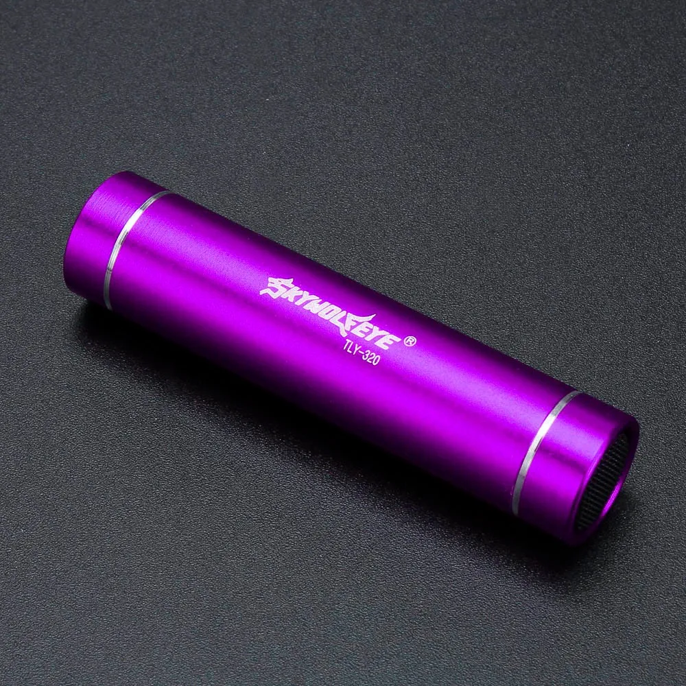 

skywolfeye 2019 NEW Mini 1000LM High Power Torch Q5 LED Tactical Flashlight AA Lamp Light Hot Pink 6.14