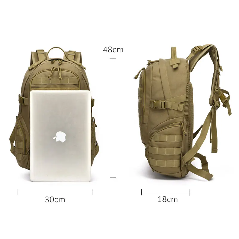Preise Heißer Molle Tactical Military Rucksack Wasserdicht Armee Rucksack Outdoor Jagd Camping Angeln Tasche Frauen Multifunktions Sport Tasche
