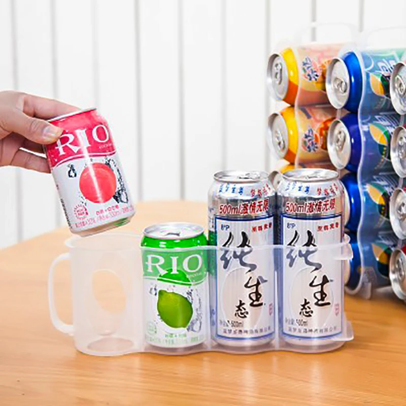 WALFOS-Useful-Refrigerator-Storage-Box-Kitchen-Accessories-Beverage-Can-Space-saving-Cans-Finishing-Four-Case-Organizer (2)
