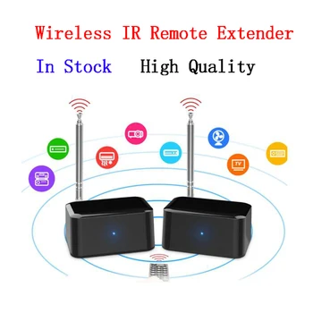 

Wholesale high quality 433MHz Wireless IR Remote Extender Repeater HDMI Transmitter Receiver Blaster Emitter For TV DVD DVR IPTV