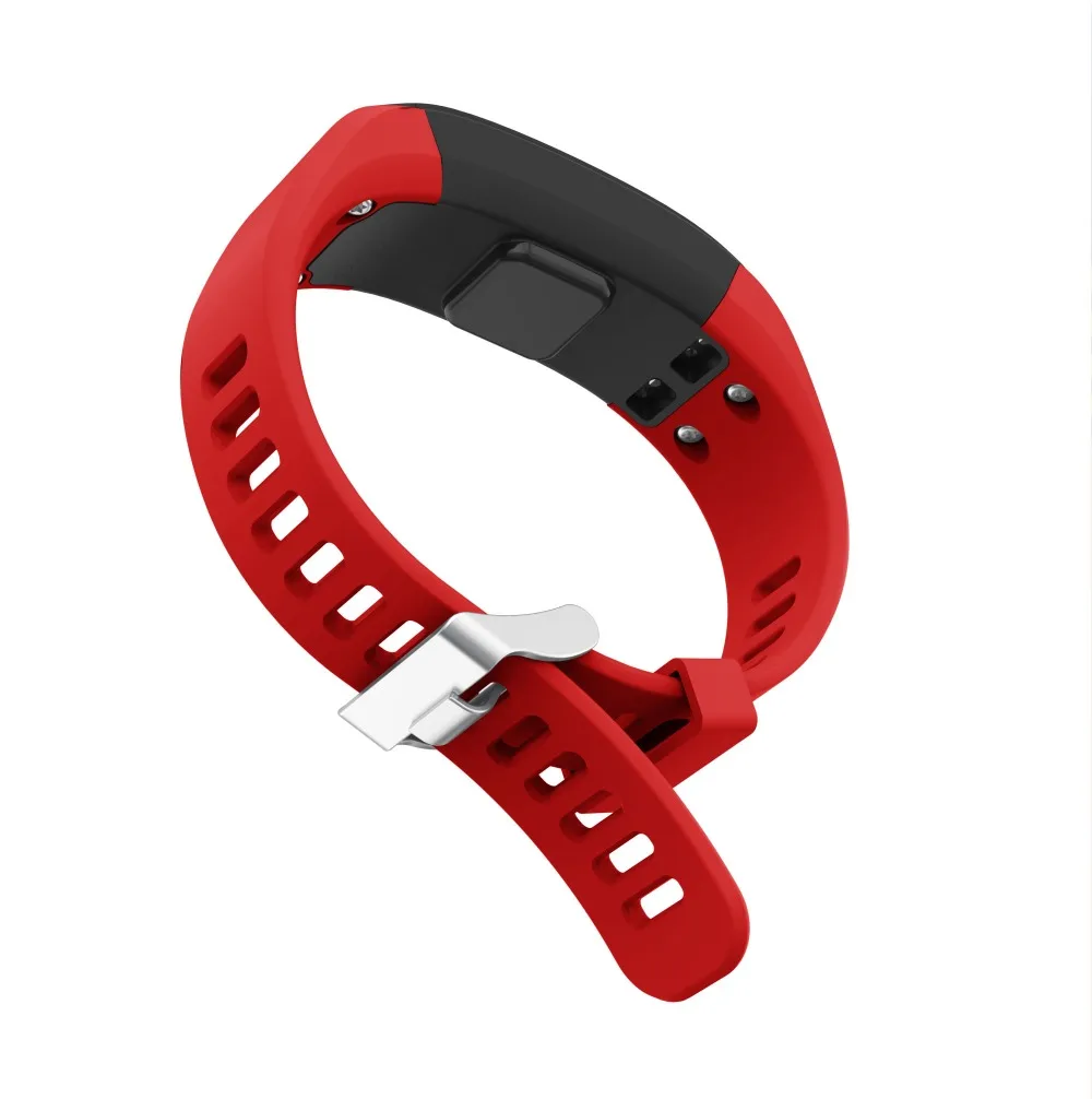 Цветной мягкий силиконовый сменный спортивный браслет для Garmin Vivosmart HR наручный