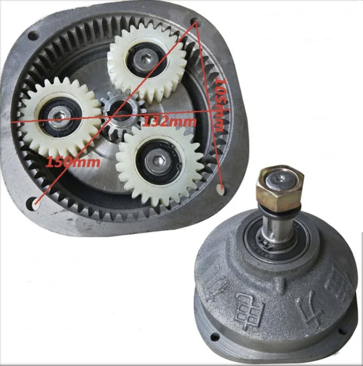 Nylon Gear Center gear15t . gear24t Electric tricycle motor