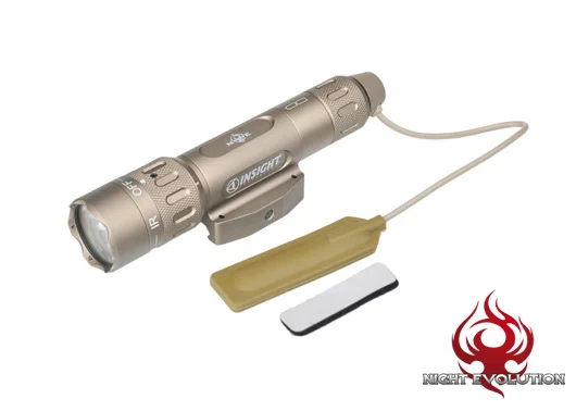Night Evolution WMX200 тактическое оружие Свет для охоты(NE 04014 - Цвет: Коричневый