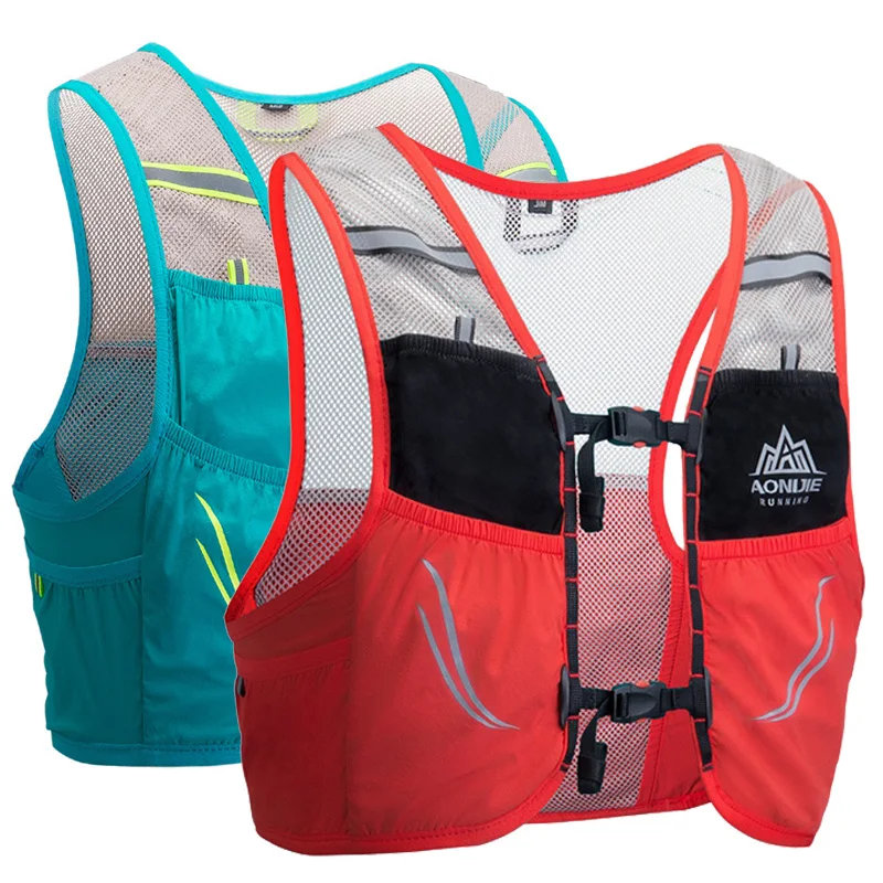Рюкзак Trail Running Vest для мужчин и женщин легкий открытый спортивный рюкзак для пеших прогулок, велопрогулок 2.5L марафон фитнес гидратации пакет