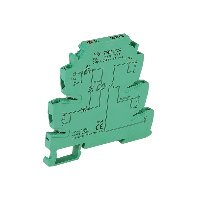 MRC 25D61Z24 DC24V PLC релейный выходной усилитель Модуль платы реле ультратонкий модуль