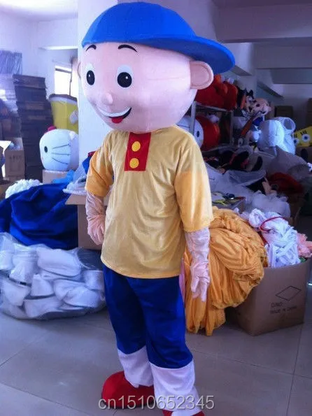 New Caillou mascot costume fancy adult size cartoon 1