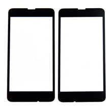5pcs/lot Black Outer Glass lens for Nokia lumia 630 N630 Hot Sale Free Shipping Grad A +++ Quality With Logo