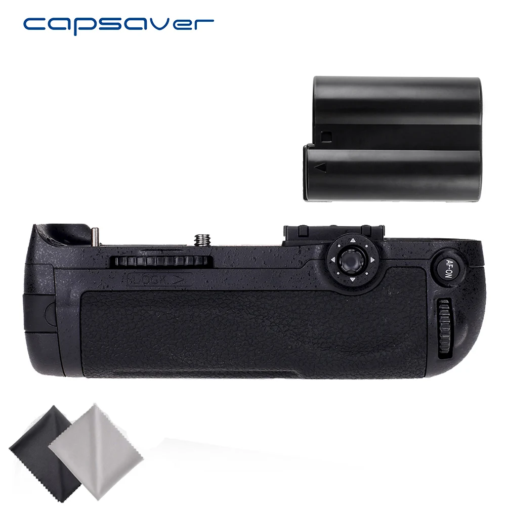 Capsaver вертикальный Батарейная ручка с 1 шт. EN-EL15 Батарея для Nikon D800 D810 D800E Камера