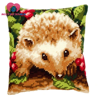 

Cross Stitch Pillow Patterns DMC counted cross stitch patterns Cushions Embroidery Decor cross stitch kits Animal accessories