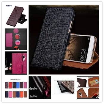 

JOOKI Genuine Leather Flip Cover Case For Xiaomi Redmi Note 7 Protective Case Leather Phone Case Cover Free Shipping